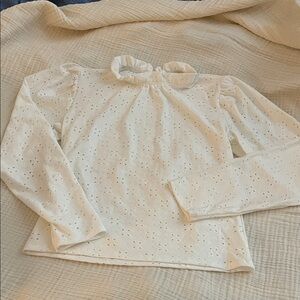Urban Renewal white Eyelet Kids Blouse